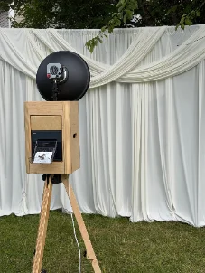 Photo booth prints and guest book