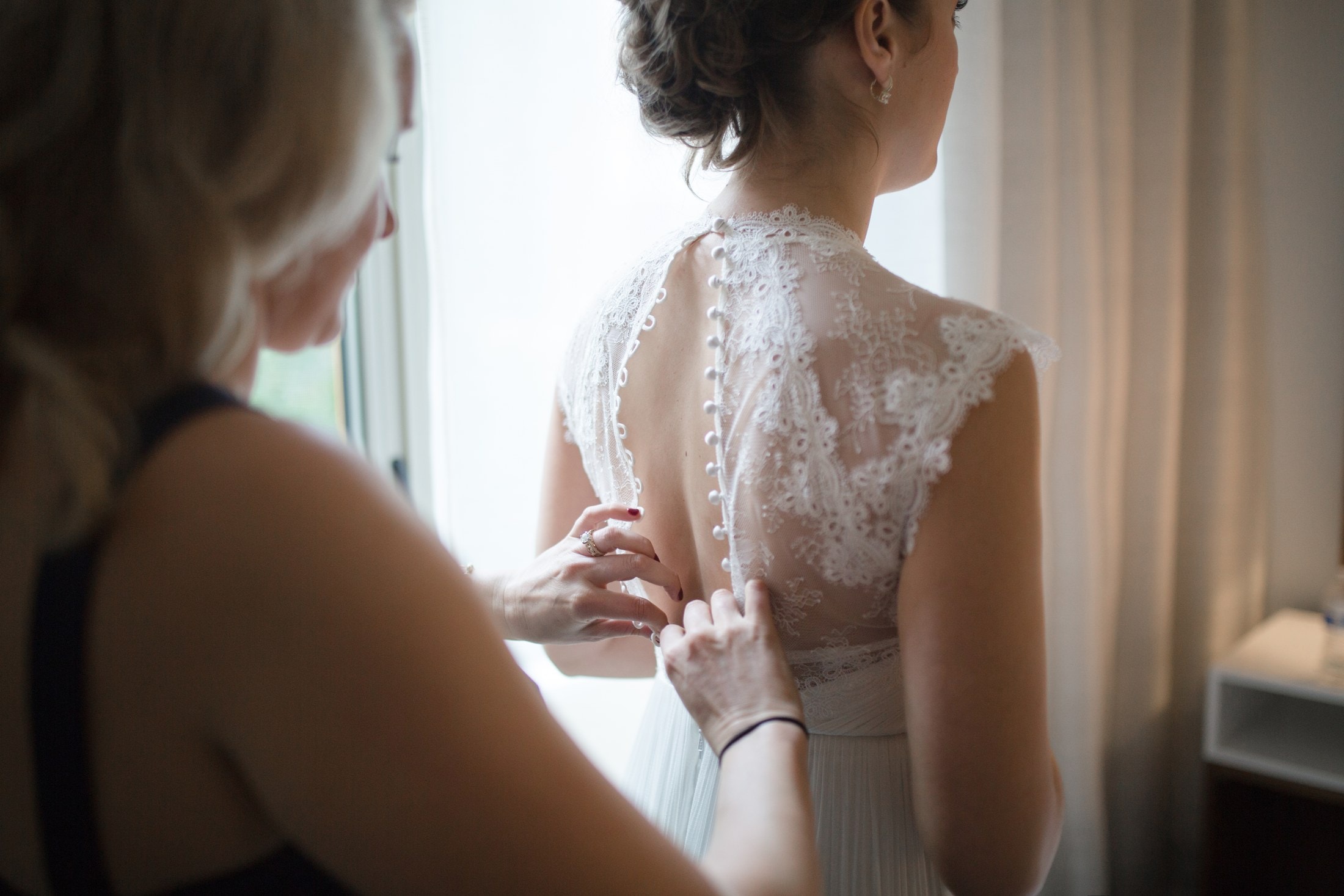 Wedding candid